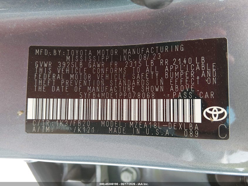 TOYOTA COROLLA - zdjęcie 9