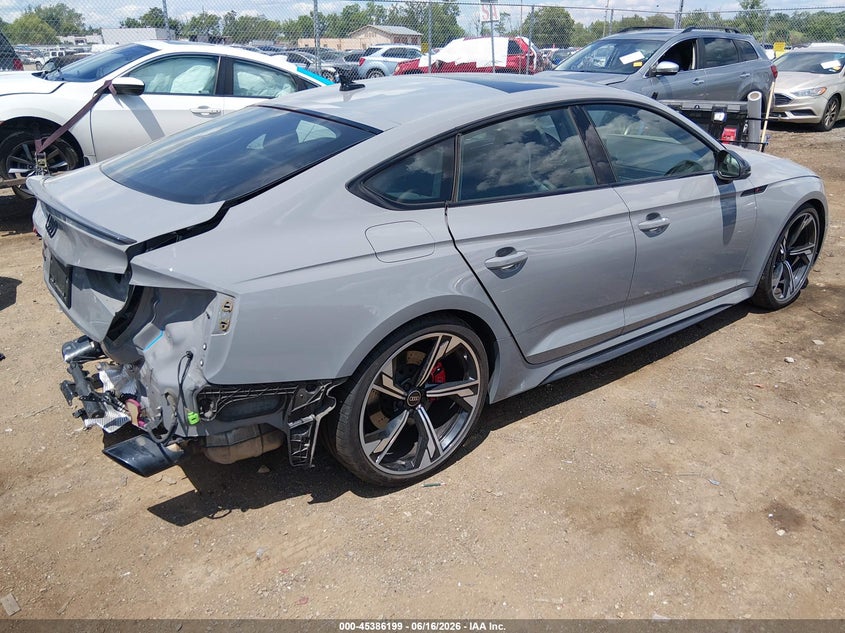 Vin: wuaawcf53na902931, lot: 45884194, audi rs 5 sportback tfsi quattro tiptronic 20224