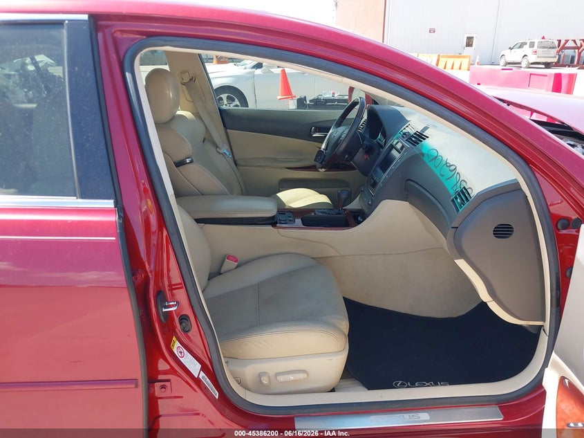 2010 LEXUS GS 350 auction photo 5