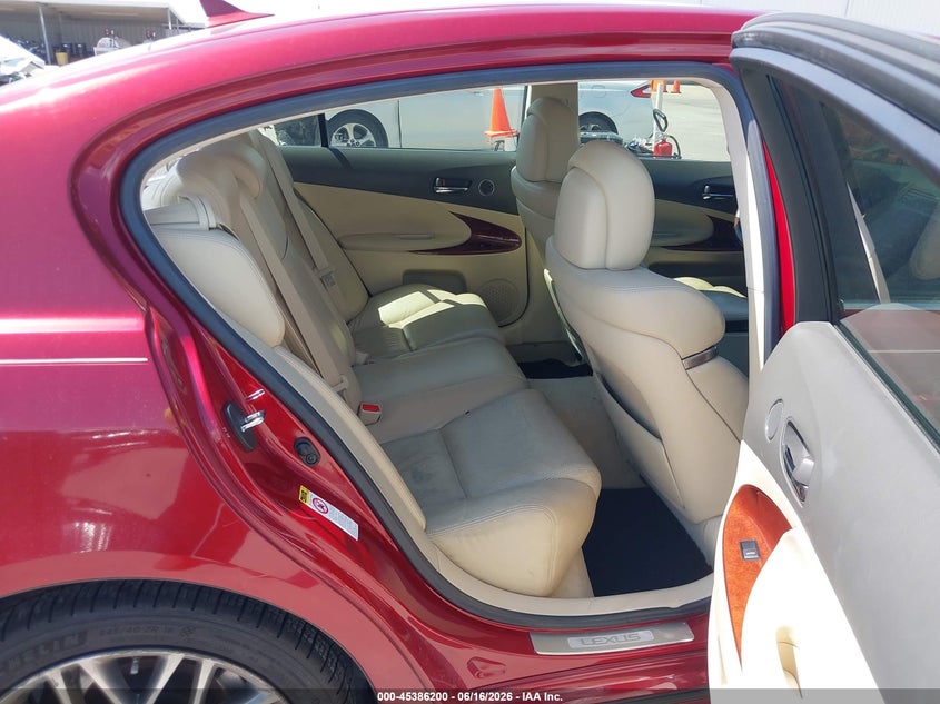 2010 LEXUS GS 350 auction photo 8