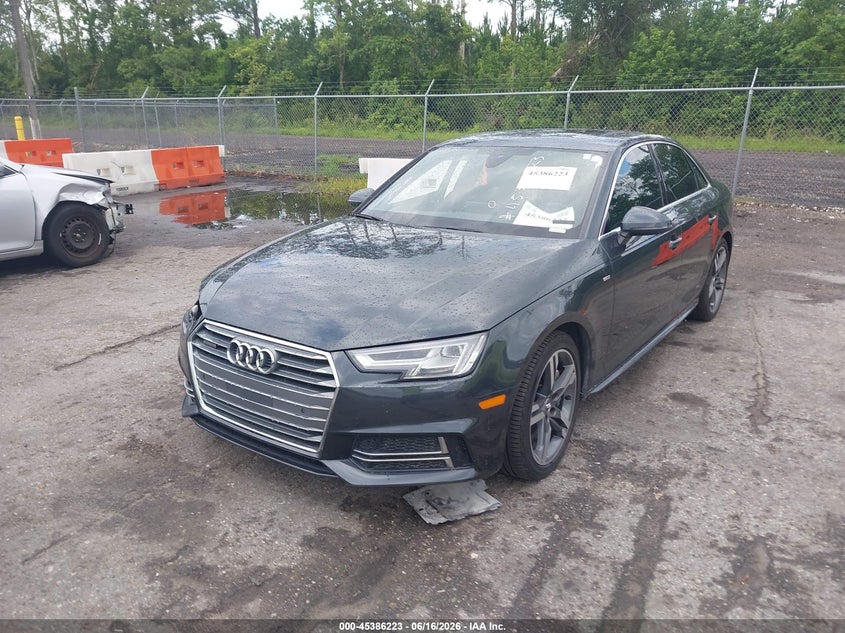 Vin: wauenaf44ha140546, lot: 45884218, audi a4 premium plus 20172