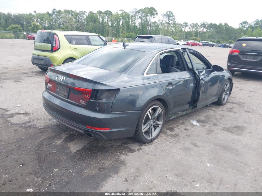 Vin: wauenaf44ha140546, lot: 45884218, audi a4 premium plus 20174