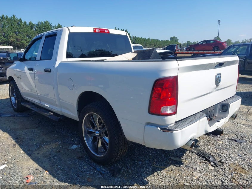 Vin: 1c6rr7ft5hs644320, lot: 45884229, ram 1500 express  4x4 6'4 box 20173