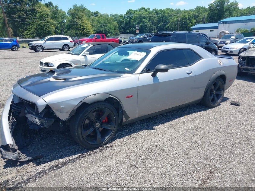 Vin: 2c3cdzbt7jh223330, lot: 45884238, dodge challenger r/t 20182