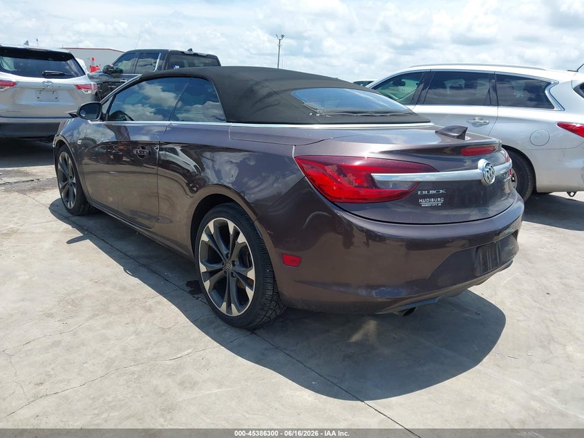 2016 BUICK CASCADA CABRIO 1.6L I-4 DI, DOHC, VVT, TURBO, 200HP