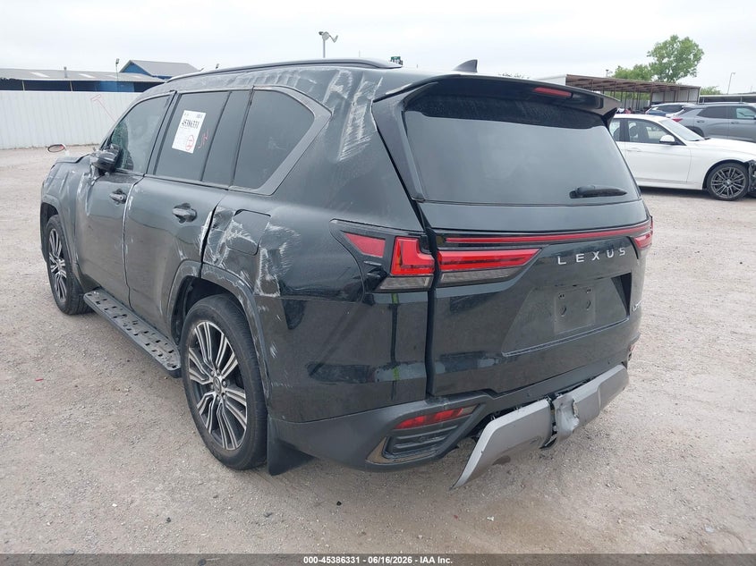Vin: jtjgb7cx8r4052747, lot: 45884326, lexus lx 600 luxury 20243