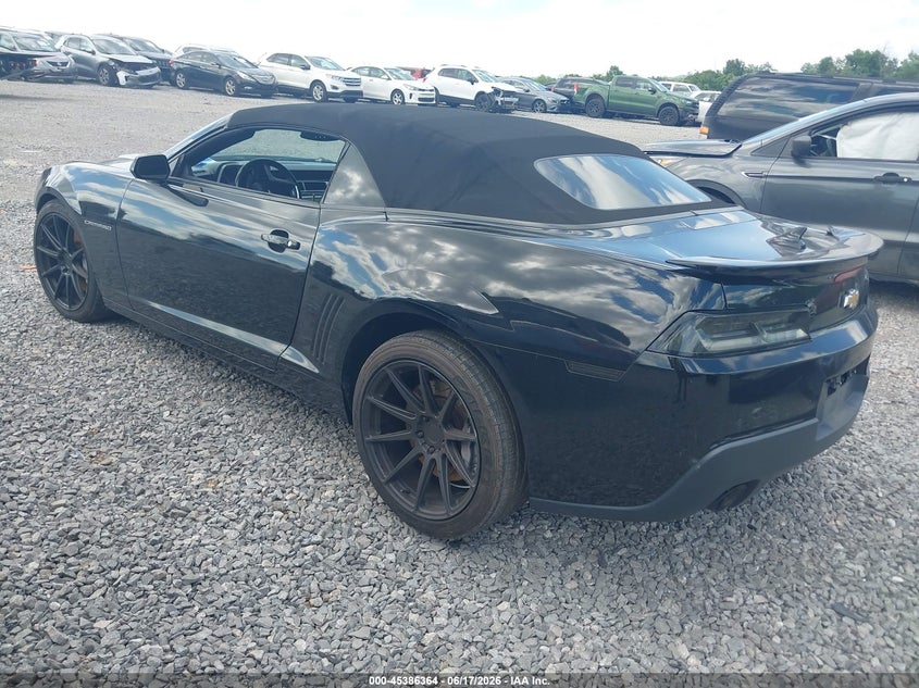 2014 CHEVROLET CAMARO CABRIO 6.2L V-8 VVT, 400HP