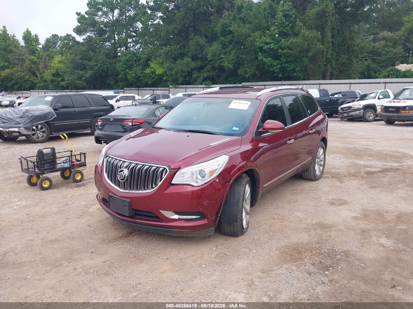 Vin: 5gakrckdxfj356203, lot: 45884414, buick enclave premium 20152