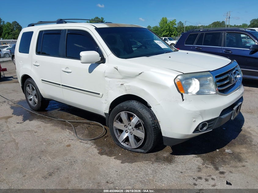 Vin: 5fnyf4h9xeb007784, lot: 45884423, honda pilot touring 2014 img_1