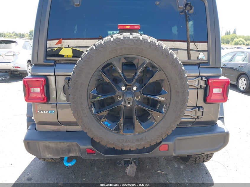2023 Jeep Wrangler 4Xe Sahara 4X4 VIN: 1C4JJXP63PW606050 Lot: 45386446