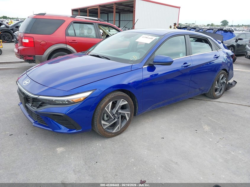 VIN KMHLS4DG9SU951696 2025 HYUNDAI ELANTRA SEL CONVENIENCE