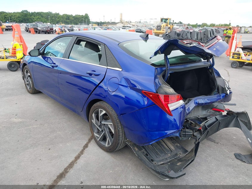 VIN KMHLS4DG9SU951696 2025 HYUNDAI ELANTRA SEL CONVENIENCE
