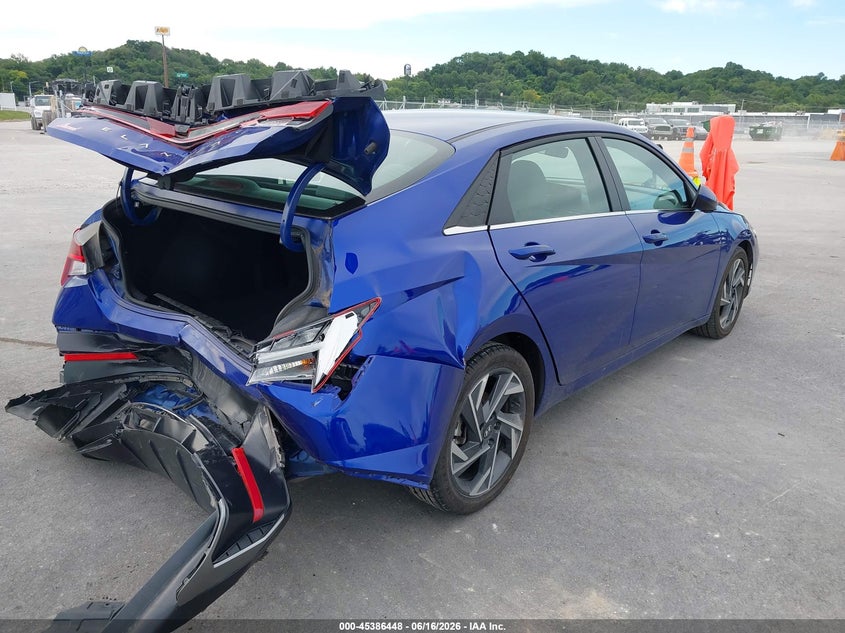 VIN KMHLS4DG9SU951696 2025 HYUNDAI ELANTRA SEL CONVENIENCE