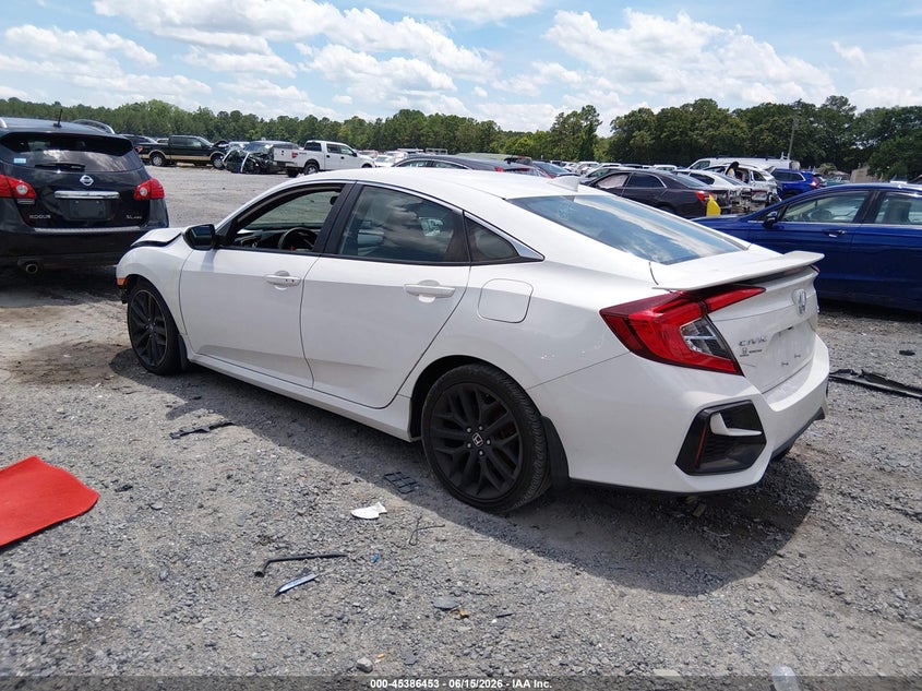 VIN 2HGFC1E53LH701547 2020 HONDA CIVIC SI SEDAN