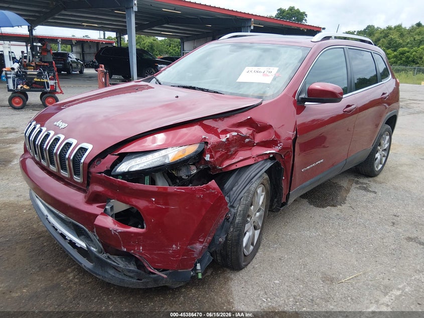 2017 JEEP CHEROKEE auction photo 2