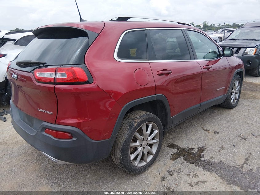 2017 JEEP CHEROKEE auction photo 4