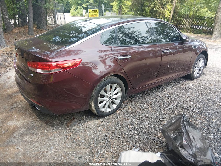 Vin: 5xxgu4l38gg095514, lot: 45884512, kia optima ex 20164