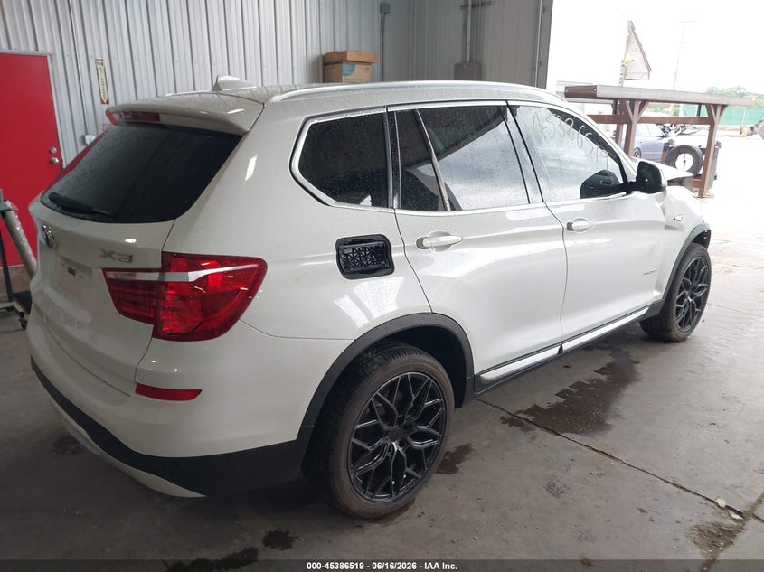 Vin: 5uxwx7c51g0r16801, lot: 45884514, bmw x3 xdrive35i 20164