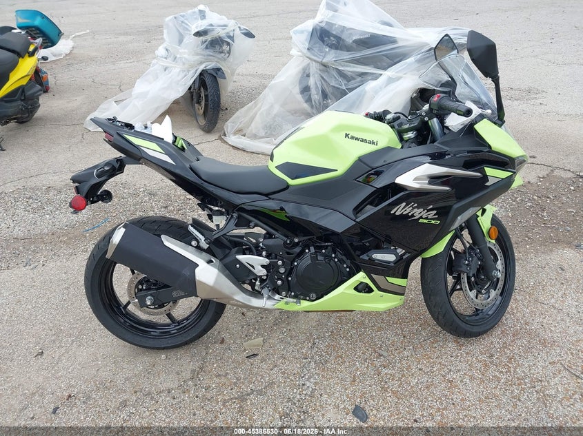 2026 Kawasaki Ex500 A/B VIN: ML5EXGJ18TDA84399 Lot: 45386530