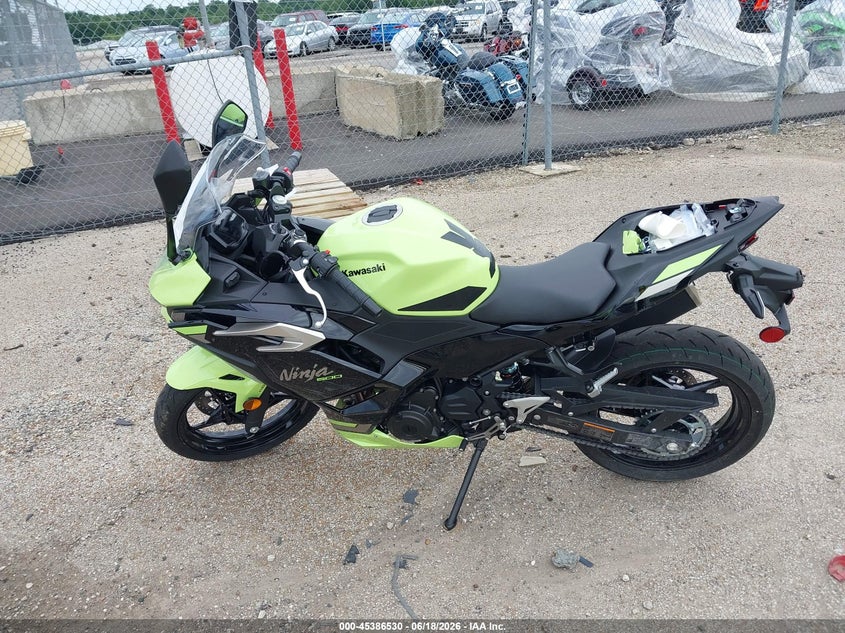 2026 Kawasaki Ex500 A/B VIN: ML5EXGJ18TDA84399 Lot: 45386530