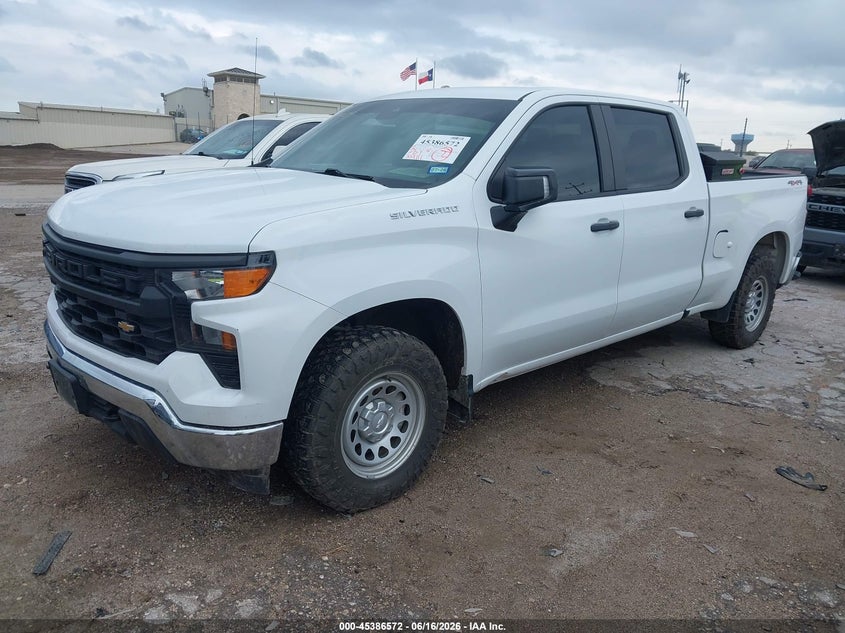 2023 Chevrolet Silverado 1500 4wd  Standard Bed Wt 1GCPDAEK7PZ310705 photo 1