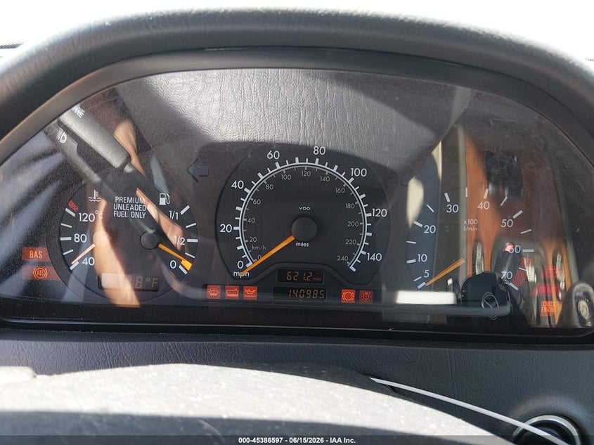 1998 Mercedes-Benz C230 VIN: WDBHA23G0WA589217 Lot: 45386597