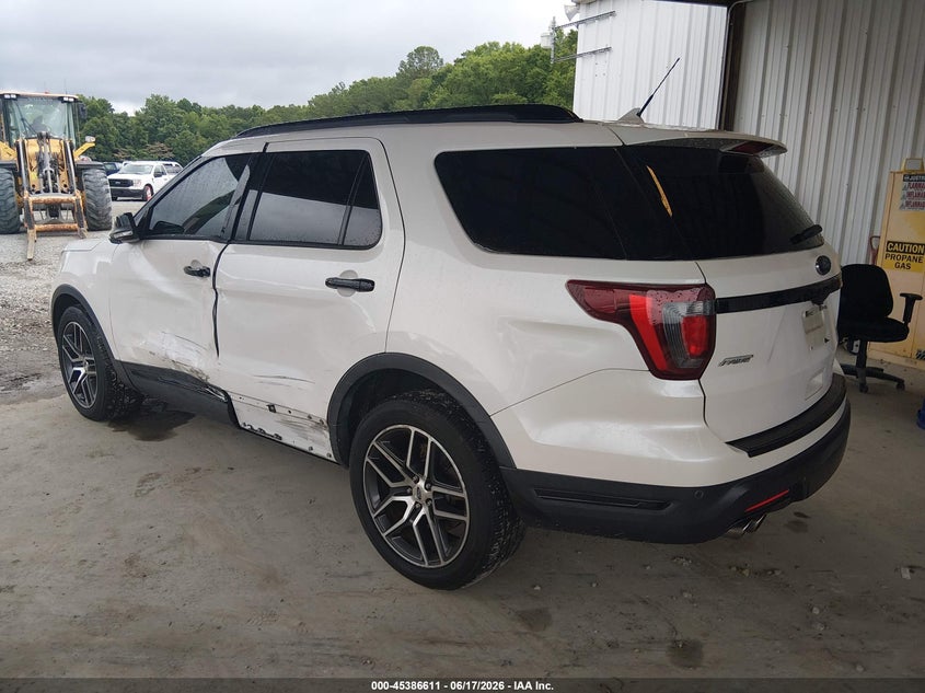 2018 FORD EXPLORER auction photo 3