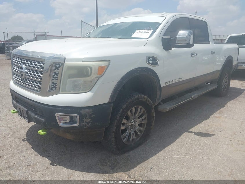 2016 Nissan Titan Xd Platinum Reserve Diesel 1N6BA1F29GN509406 photo 1