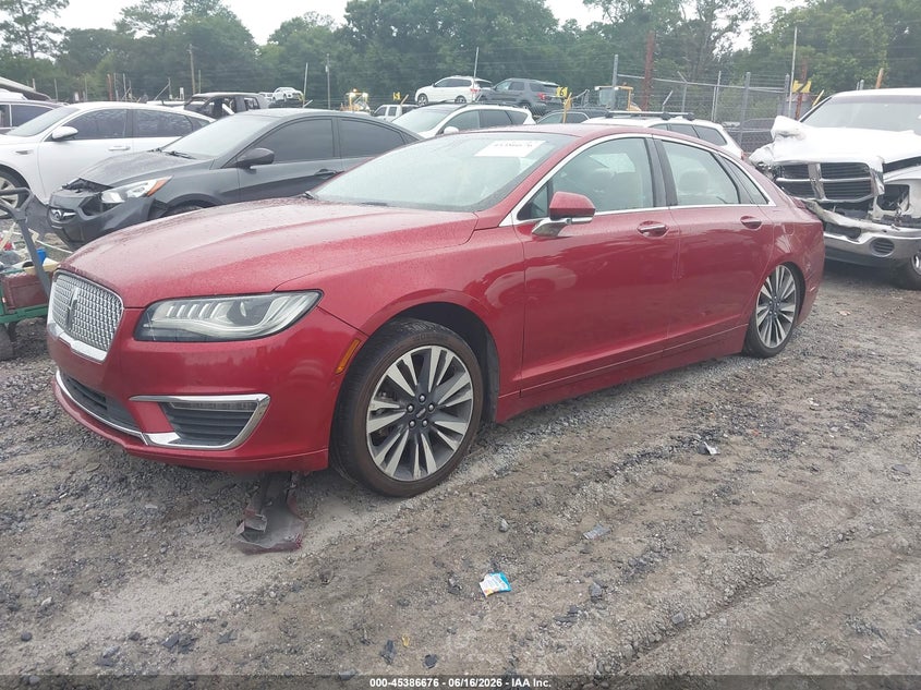 2017 Lincoln Mkz Hybrid Reserve 3LN6L5MU1HR631603 photo 1
