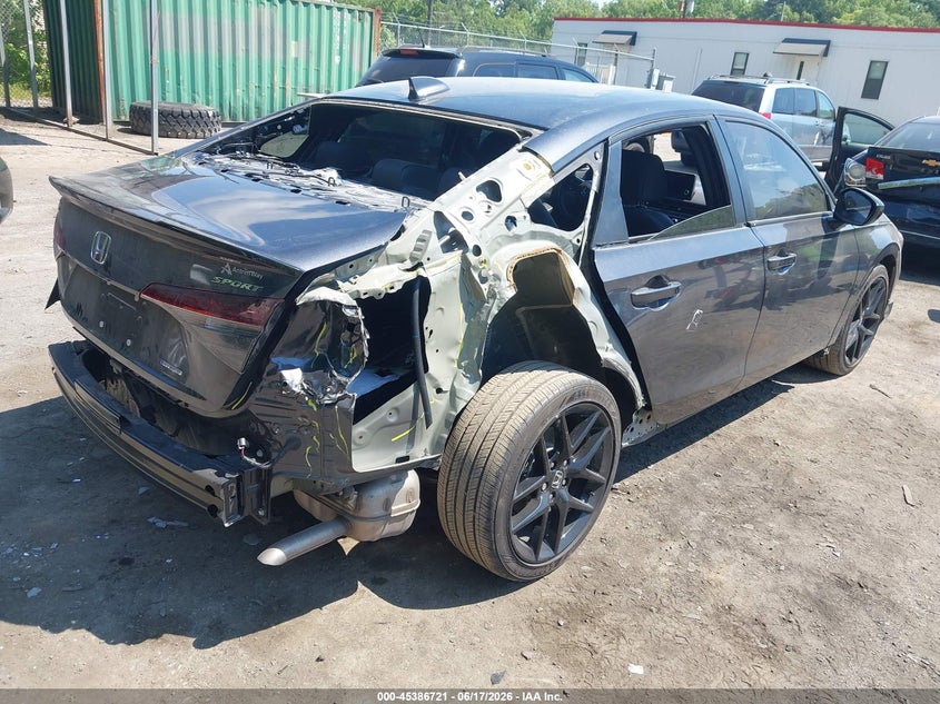 2025 HONDA CIVIC HYBRID auction photo 4