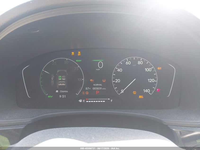2025 HONDA CIVIC HYBRID auction photo 7