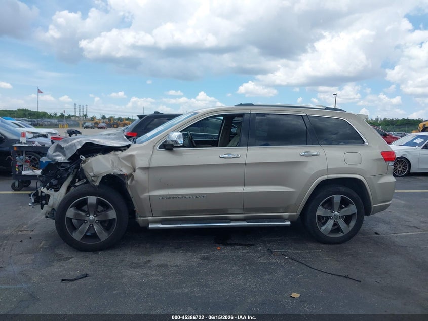 JEEP GRAND CHEROKEE 2014 VIN 1C4RJECT7EC276589