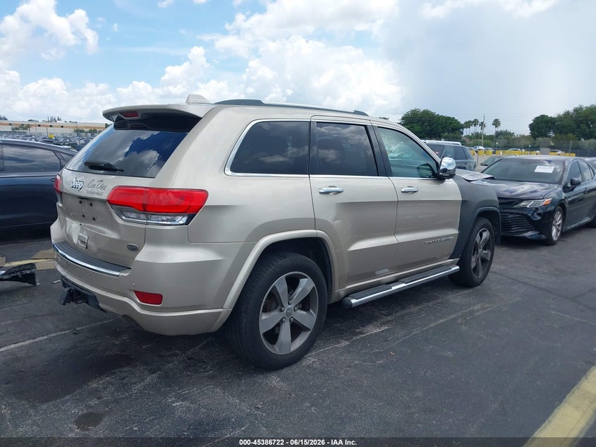JEEP GRAND CHEROKEE 2014 VIN 1C4RJECT7EC276589