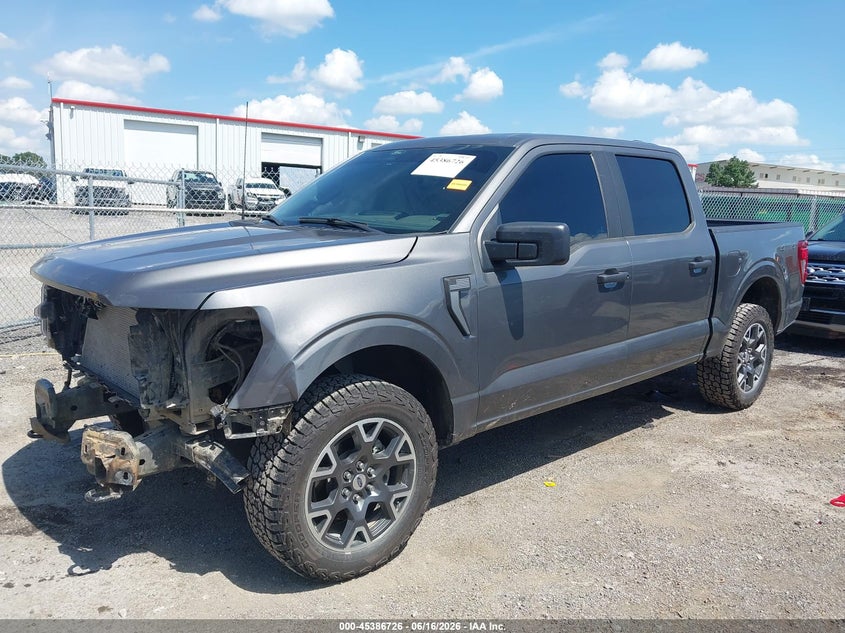 Vin: 1ftfw2l55rkd86962, lot: 45884721, ford f-150 stx 20242