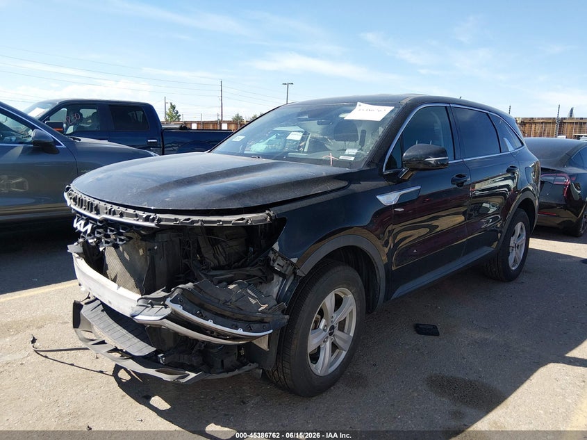 Vin: 5xyrgdlc5pg199910, lot: 45884757, kia sorento lx 20232