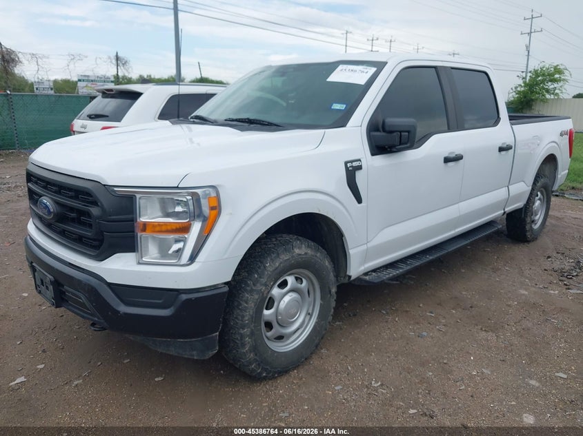 2022 Ford F-150 Xl 1FTFW1E52NKE27260 photo 1