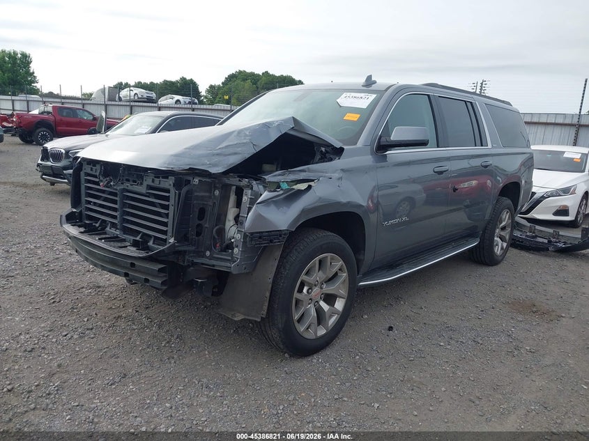 Vin: 1gks1fkc8lr266872, lot: 45884816, gmc yukon xl 2wd sle 20202