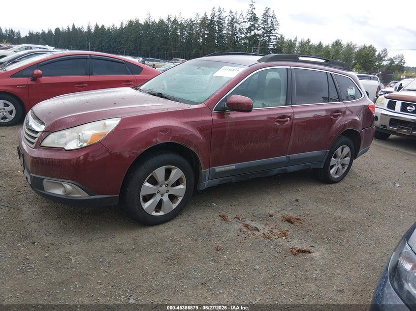 Vin: 4s4brbcc0b3379935, lot: 45884874, subaru outback 2.5i premium 20112