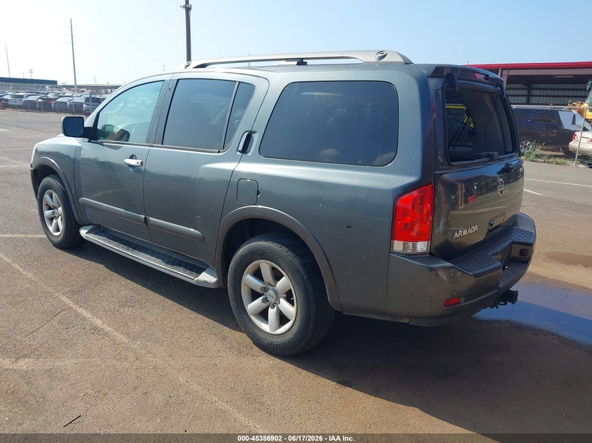 Vin: 5n1aa0nd7cn618478, lot: 45884897, nissan armada sv 20123