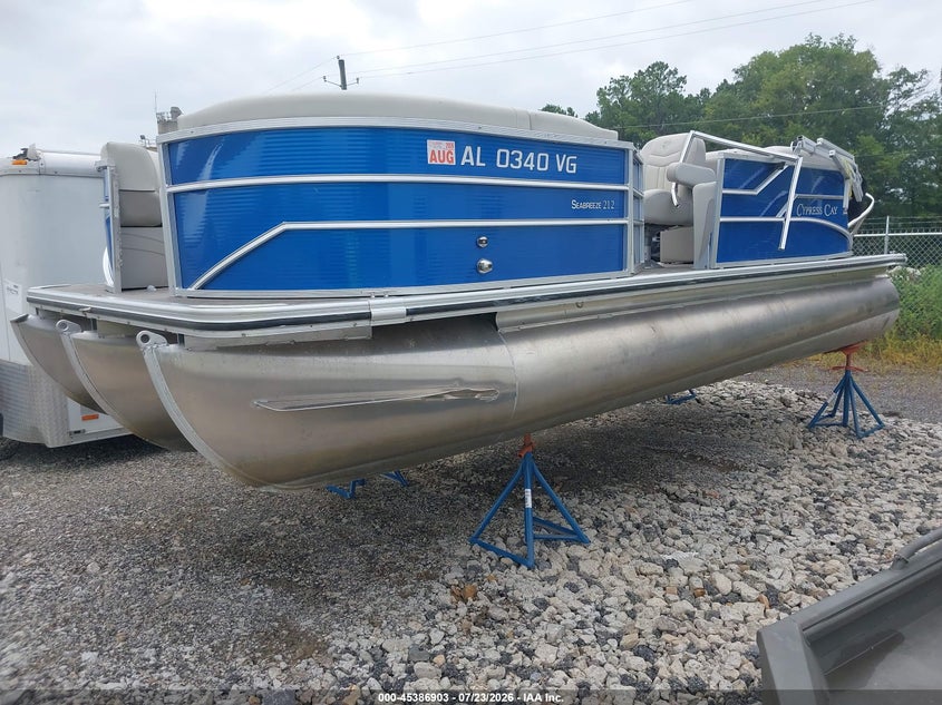 2021 CYPRESS CAY PONTOON auction photo 2