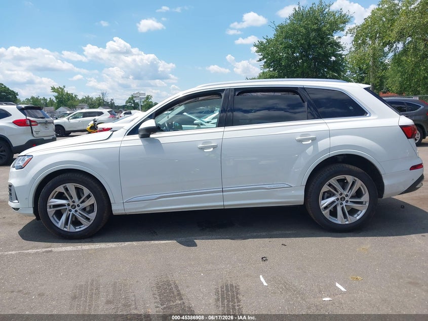 2024 Audi Q7 Premium 45 Tfsi Quattro Tiptronic VIN: WA1ACBF77RD009273 Lot: 45386908