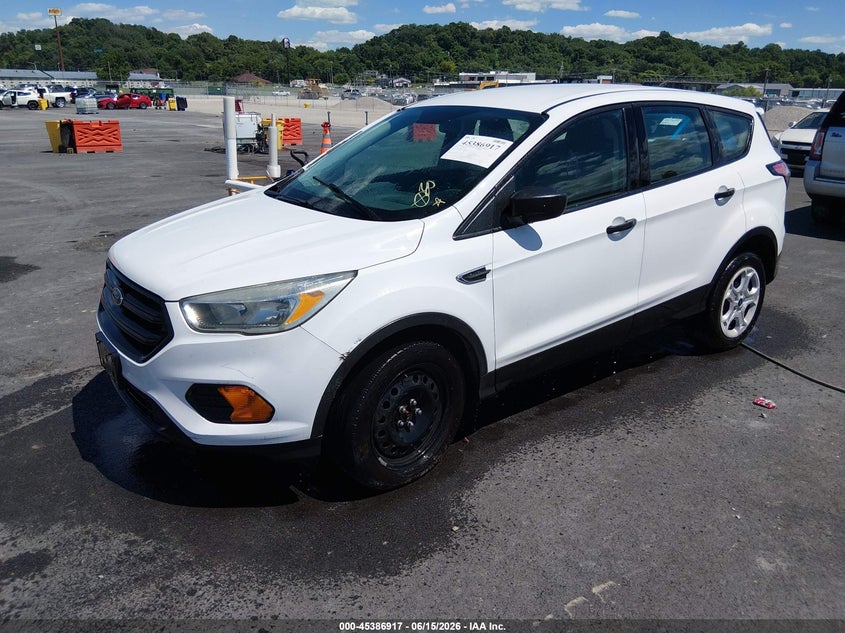 Vin: 1fmcu0f73huc79319, lot: 45884912, ford escape s 20172