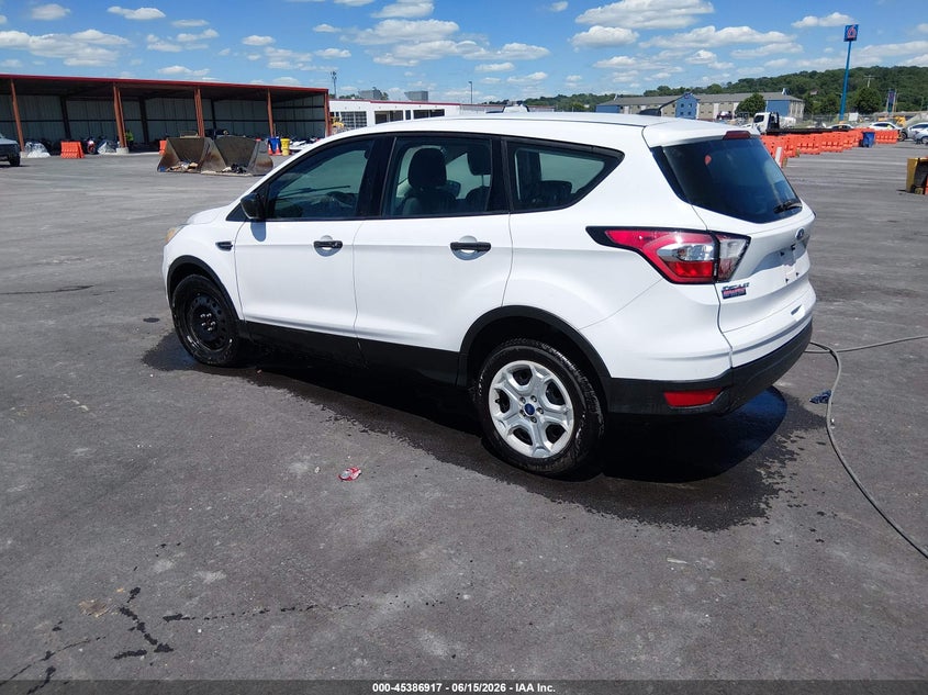 Vin: 1fmcu0f73huc79319, lot: 45884912, ford escape s 20173