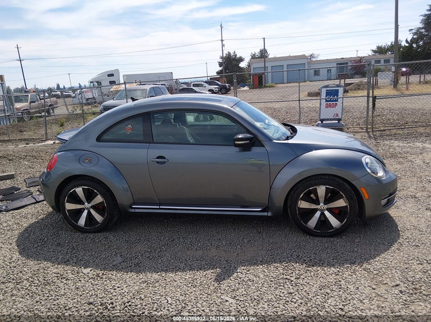 VOLKSWAGEN BEETLE 2013 VIN 3VWVA7AT4DM621214