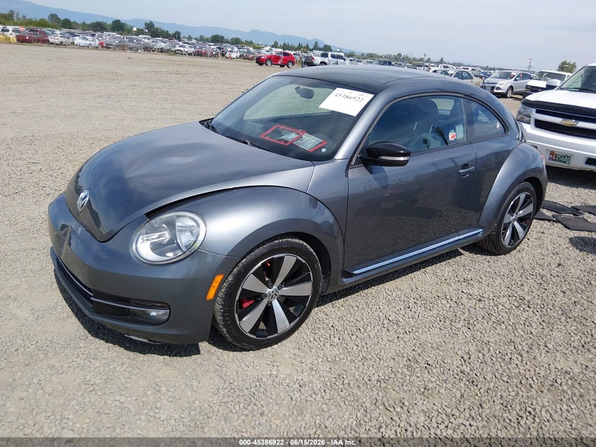 VOLKSWAGEN BEETLE 2013 VIN 3VWVA7AT4DM621214