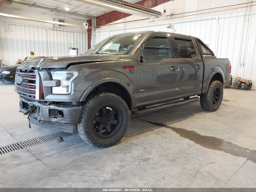 2017 Ford F-150 Lariat 1FTEW1EG9HFC07740 photo 1