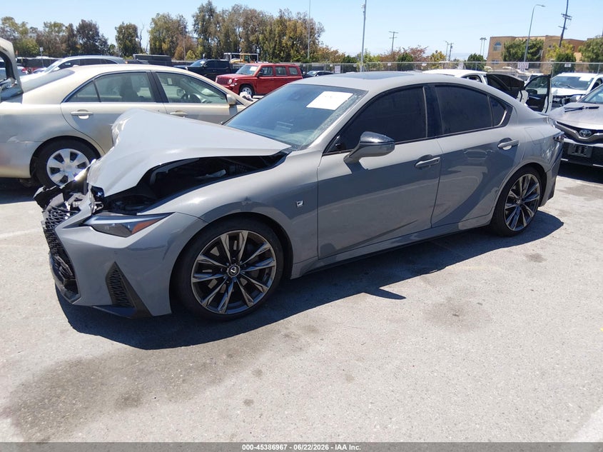 Vin: jthgz1b25r5076921, lot: 45884962, lexus is 350 f sport 20242