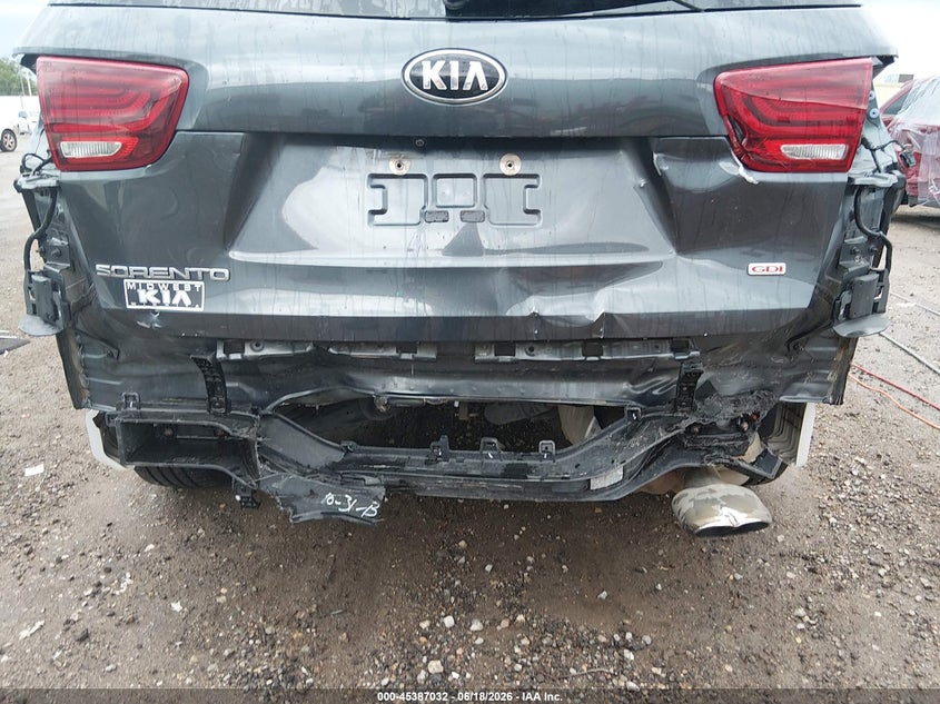 2020 KIA SORENTO auction photo 6