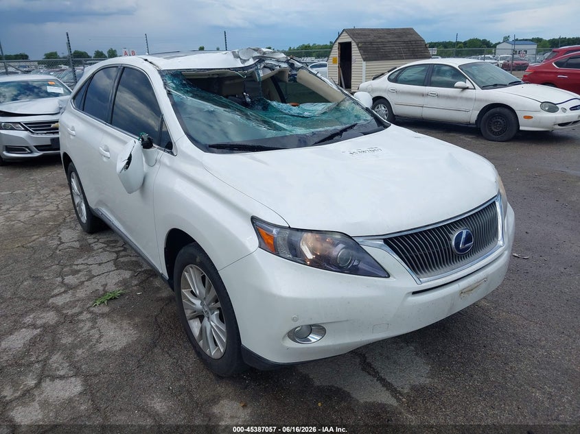 Vin: jtjzb1ba2a2002834, lot: 45885052, lexus rx 450h 20101