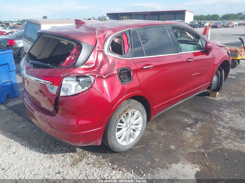 Vin: lrbfxcsa9hd241099, lot: 45885145, buick envision preferred 20174